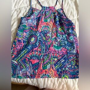 LILLY PULITZER SILK TANK TOP